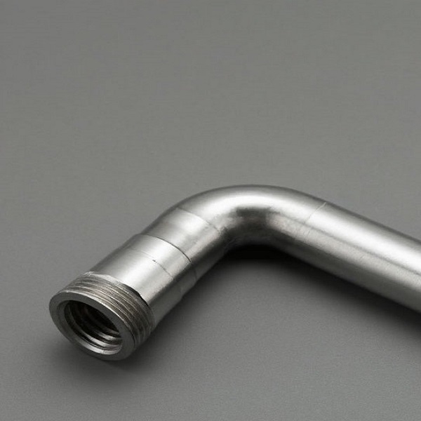 Отвод нержавеющий с резьбой